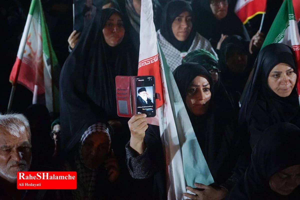 چهلوچهارمین اجتماع شبانه در ساوه با حضور نیکزاد +تصاویر — تصویر 14