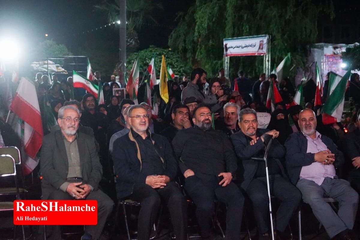 تجمع مردمی در میدان بهارستان با حضور جانبازان ورزشکار +تصاویر — تصویر 40