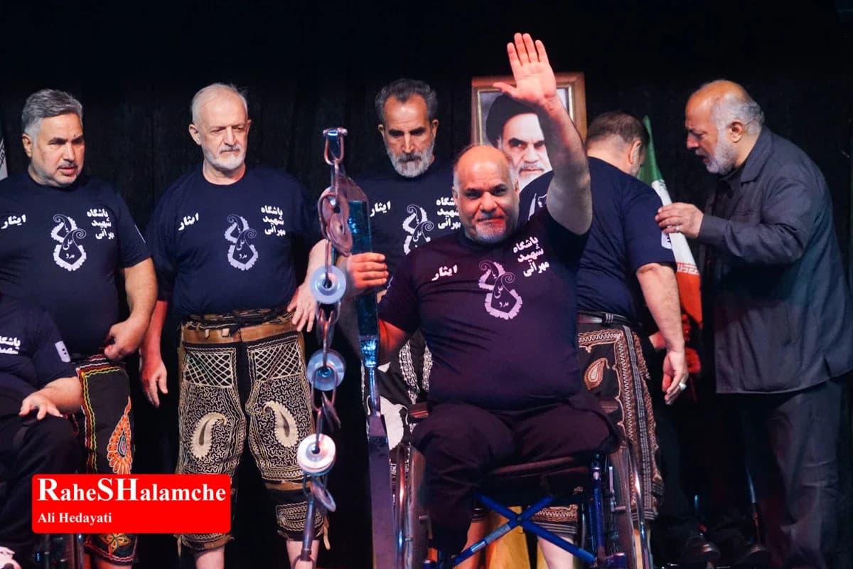تجمع مردمی در میدان بهارستان با حضور جانبازان ورزشکار +تصاویر — تصویر 29