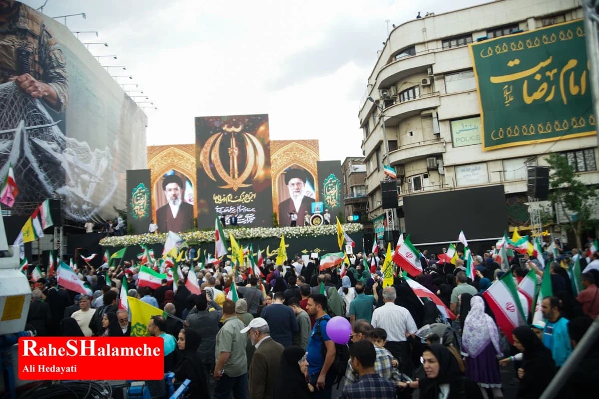 اجتماع بزرگ «ایران امام رضاییها» در تهران+ تصاویر — تصویر 4