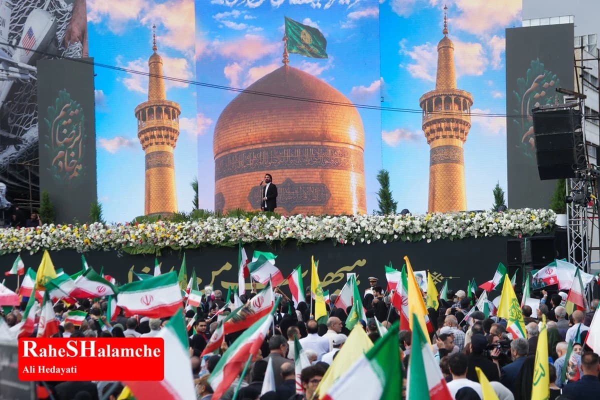 اجتماع بزرگ «ایران امام رضاییها» در تهران+ تصاویر — تصویر 11