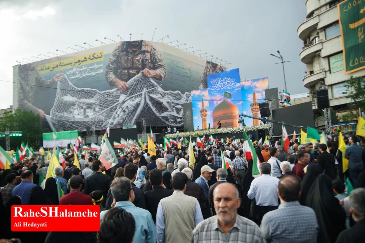 اجتماع بزرگ «ایران امام رضاییها» در تهران+ تصاویر — تصویر 12