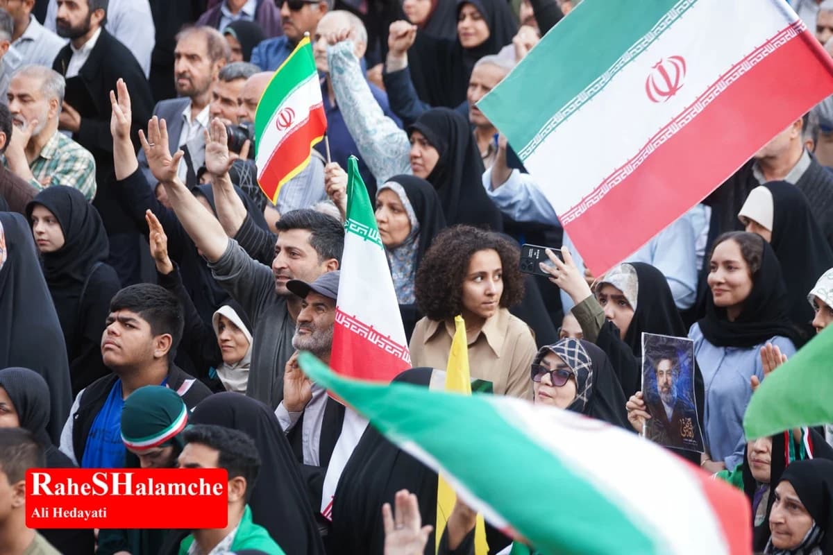 اجتماع بزرگ «ایران امام رضاییها» در تهران+ تصاویر — تصویر 17