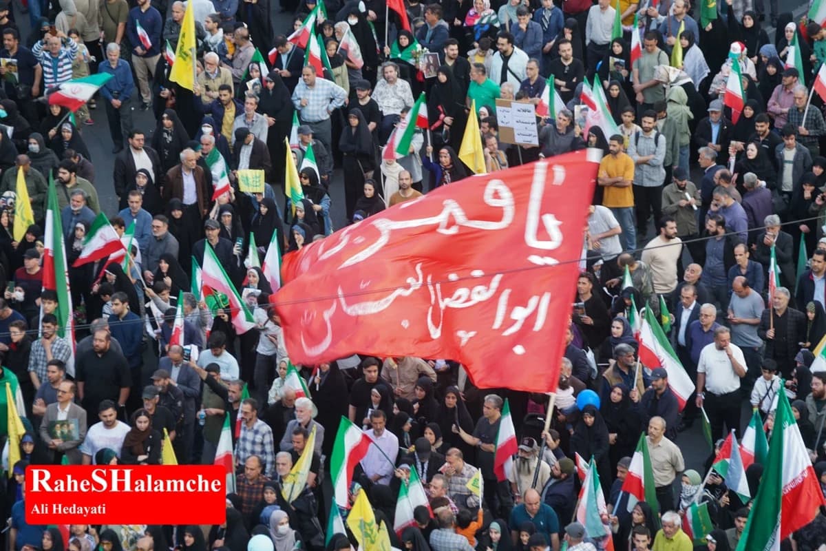 اجتماع بزرگ «ایران امام رضاییها» در تهران+ تصاویر — تصویر 55