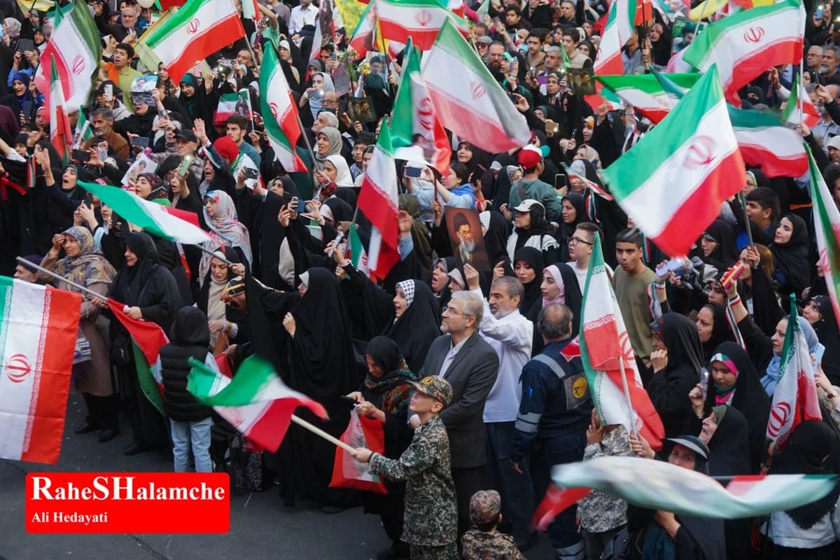 اجتماع بزرگ «ایران امام رضاییها» در تهران+ تصاویر — تصویر 62