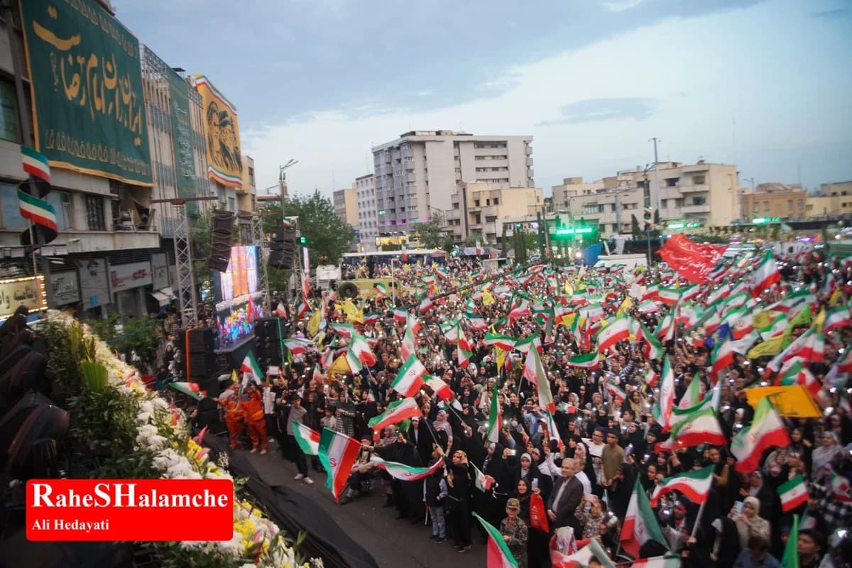 اجتماع بزرگ «ایران امام رضاییها» در تهران+ تصاویر — تصویر 66