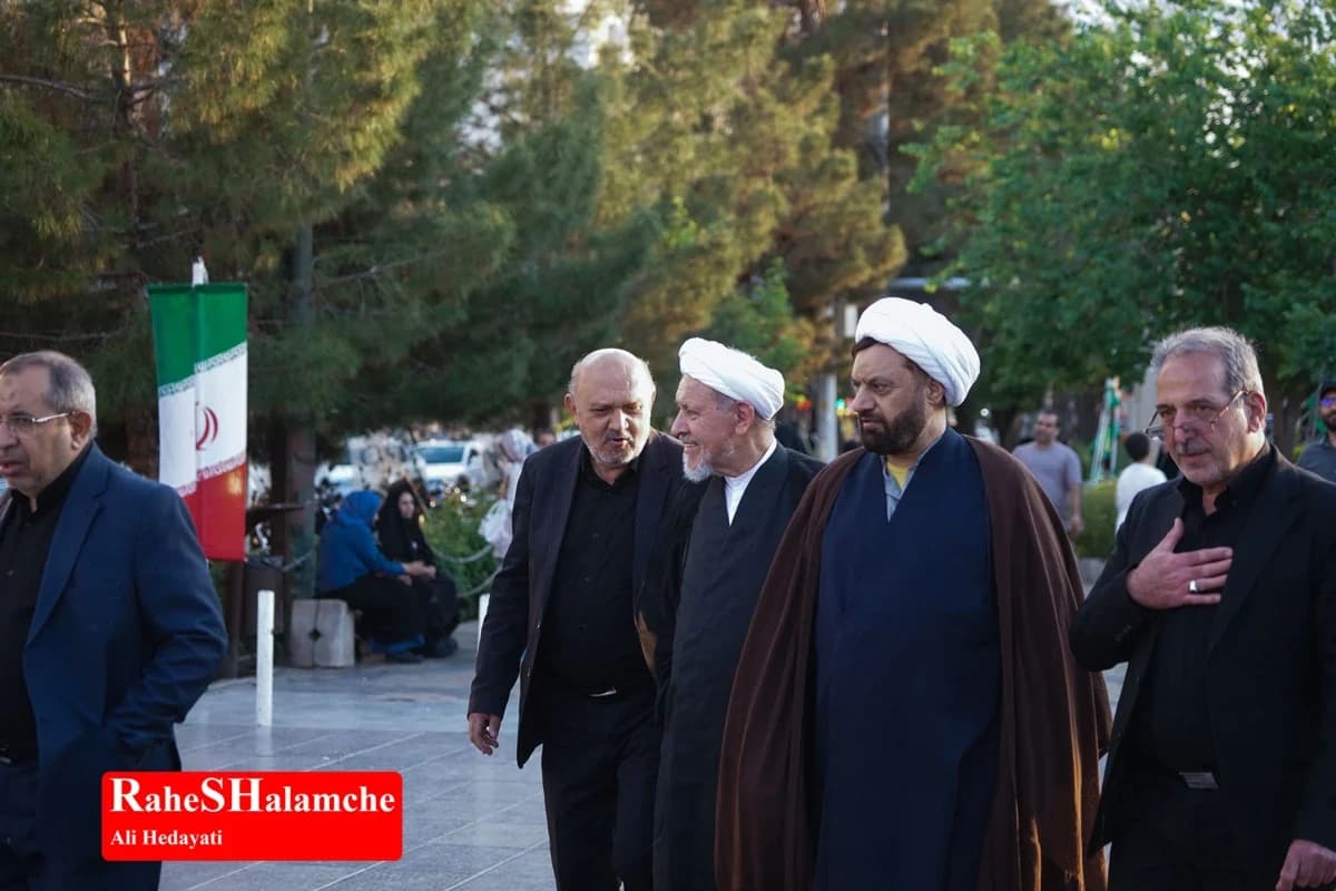 مراسم اربعین شهید لاریجانی با حضور گسترده نمایندگان ادوار مجلس برگزار شد +تصاویر — تصویر 13