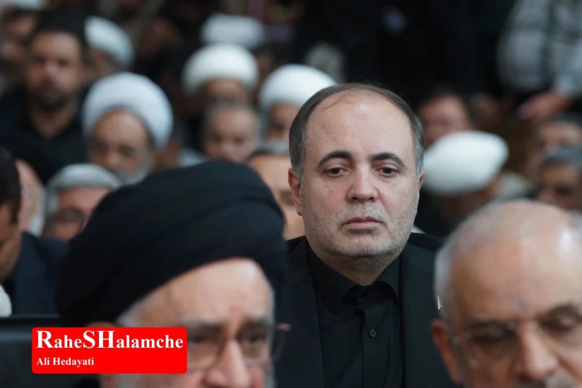 مراسم اربعین شهید لاریجانی با حضور گسترده نمایندگان ادوار مجلس برگزار شد +تصاویر — تصویر 38
