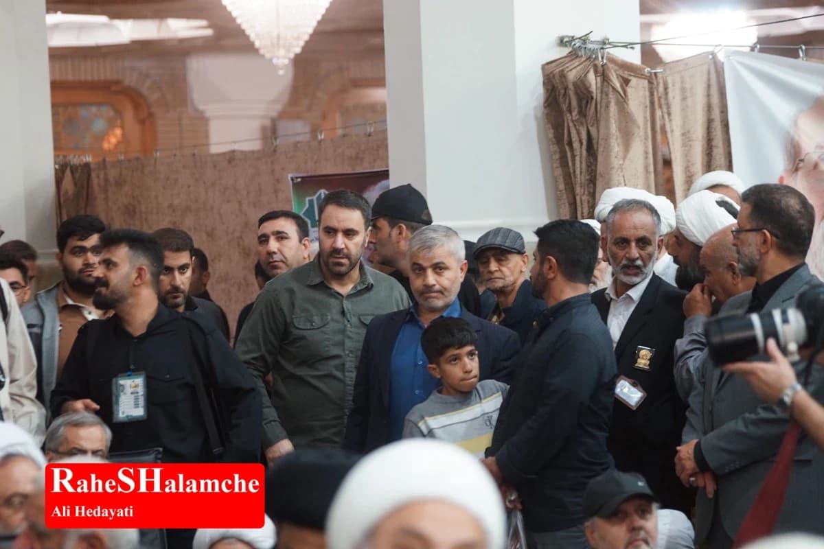 مراسم اربعین شهید لاریجانی با حضور گسترده نمایندگان ادوار مجلس برگزار شد +تصاویر — تصویر 79