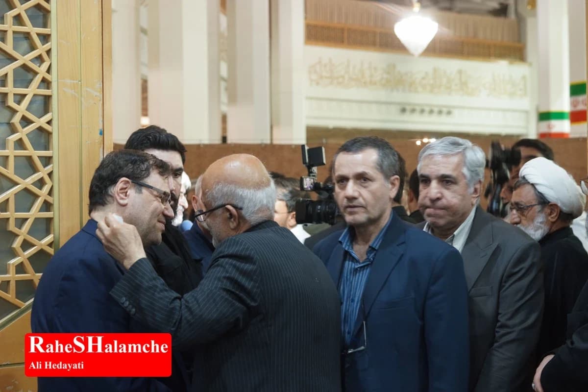 مراسم اربعین شهید لاریجانی با حضور گسترده نمایندگان ادوار مجلس برگزار شد +تصاویر — تصویر 95