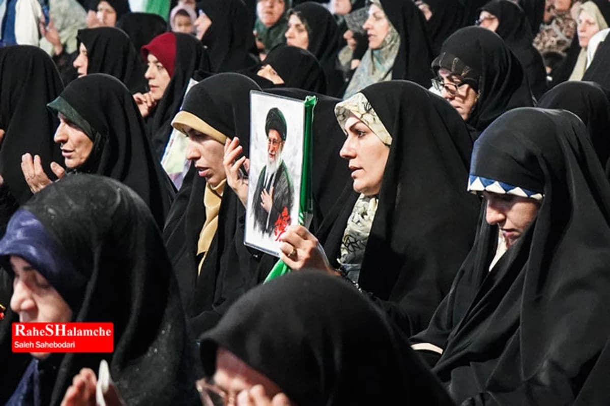 نمایش ایستادگی مردم خاورشهر در شصتوپنجمین شب حماسه +تصاویر — تصویر 8