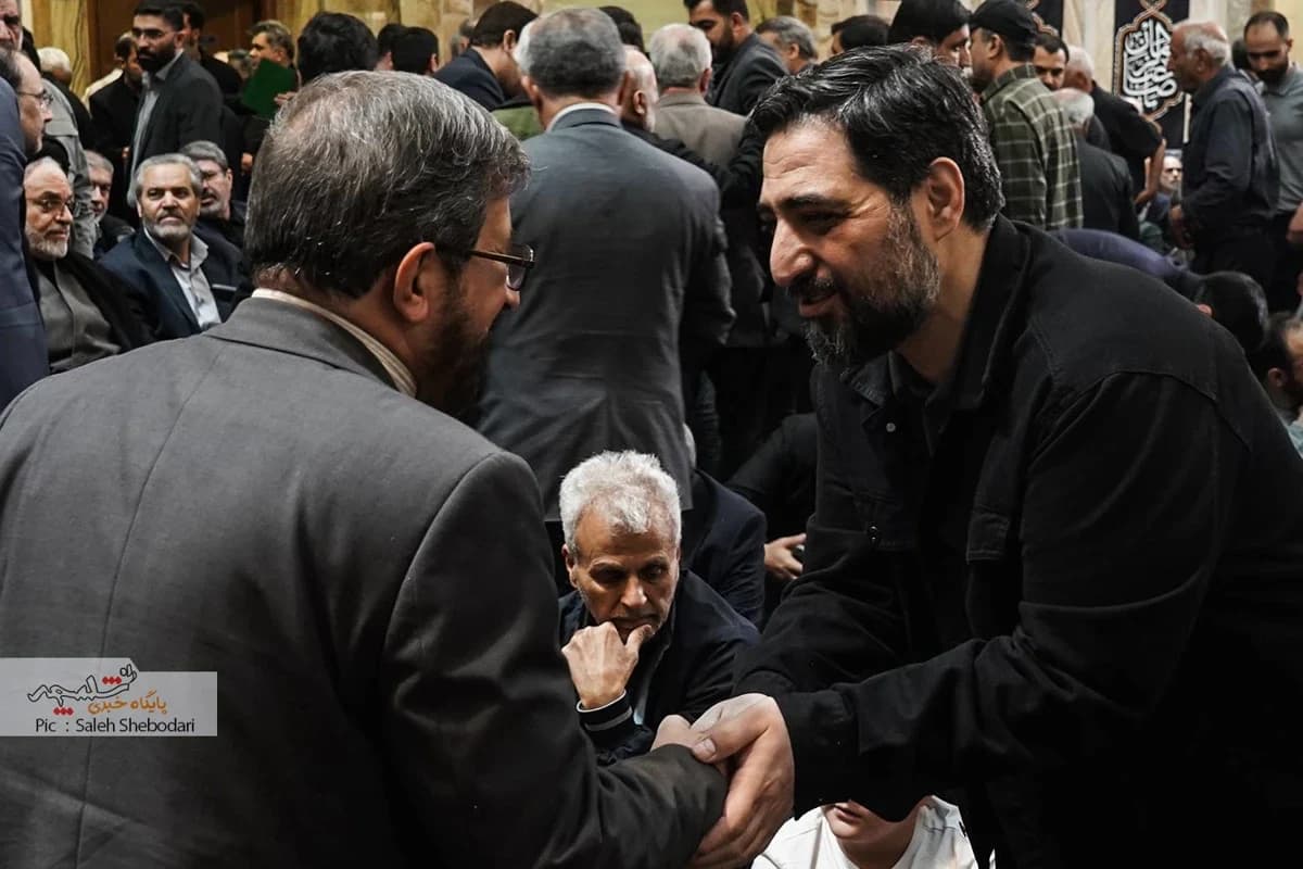 مراسم گرامیداشت شهید علی لاریجانی در تهران برگزار شد +تصاویر — تصویر 7