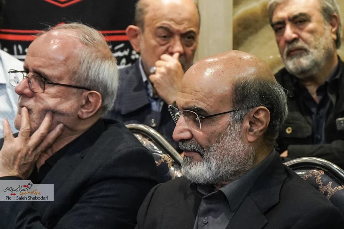مراسم گرامیداشت شهید علی لاریجانی در تهران برگزار شد +تصاویر — تصویر 11