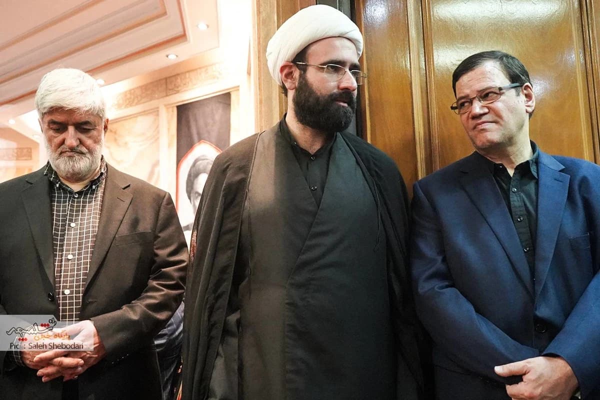 مراسم گرامیداشت شهید علی لاریجانی در تهران برگزار شد +تصاویر — تصویر 17