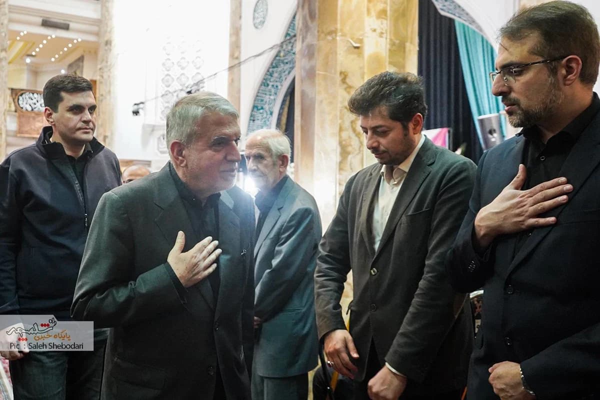 مراسم گرامیداشت شهید علی لاریجانی در تهران برگزار شد +تصاویر — تصویر 23