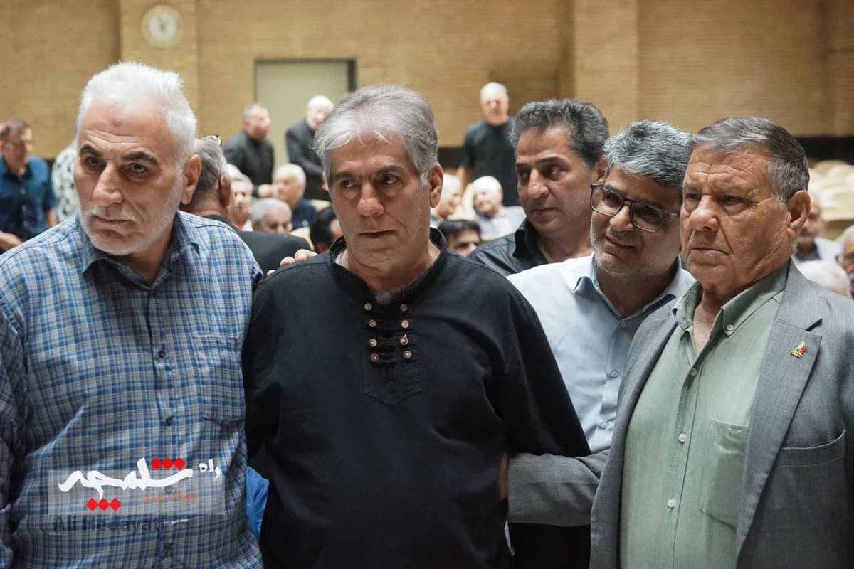 بزرگان قدیمی کشتی ایران در سوگ «آقاعبدالله موحد» +تصاویر — تصویر 45
