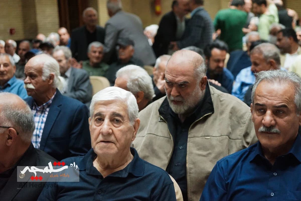 بزرگان قدیمی کشتی ایران در سوگ «آقاعبدالله موحد» +تصاویر — تصویر 53