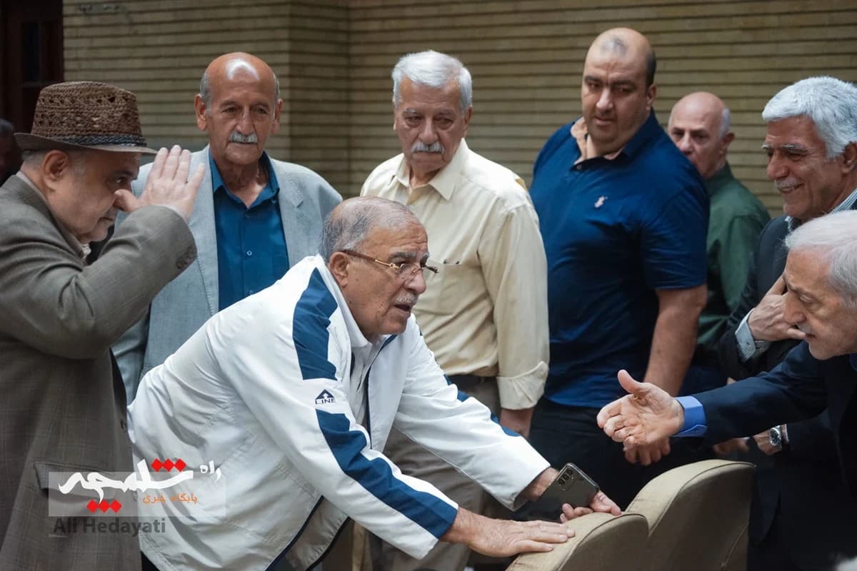 بزرگان قدیمی کشتی ایران در سوگ «آقاعبدالله موحد» +تصاویر — تصویر 62