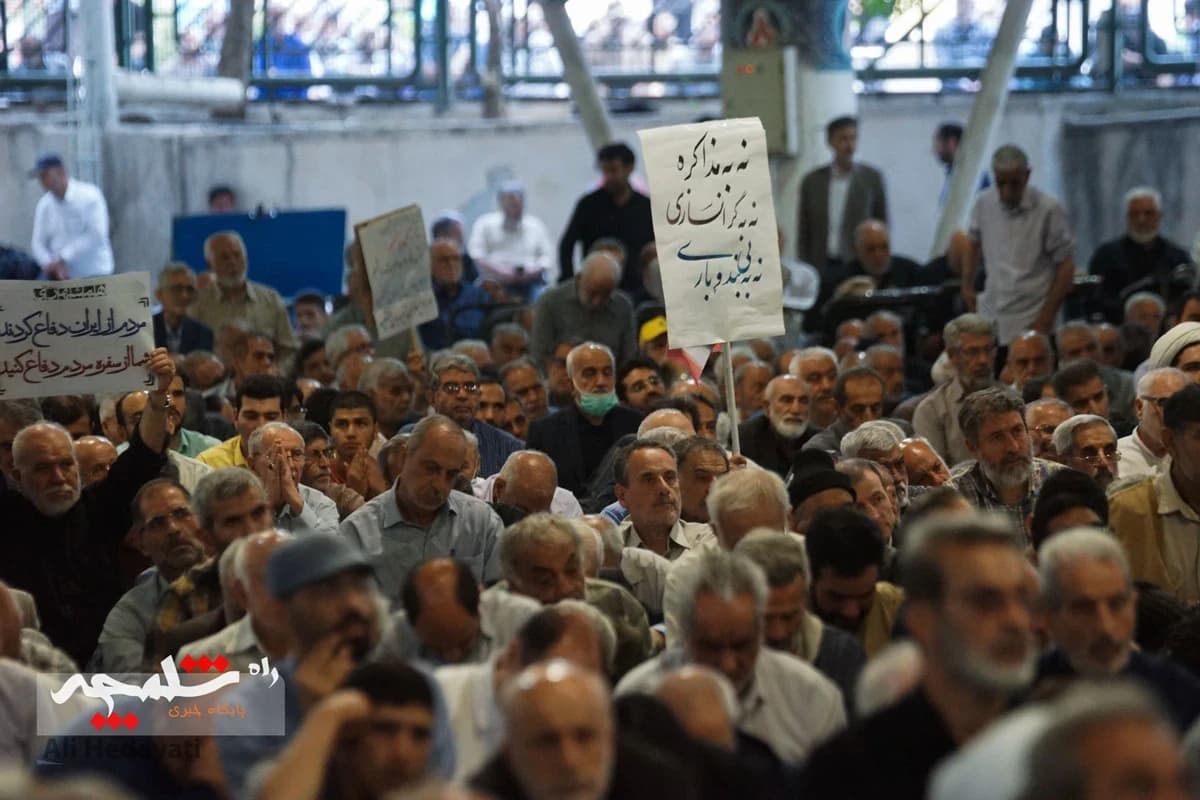 نماز جمعه تهران اول خرداد 405 +تصاویر — تصویر 31