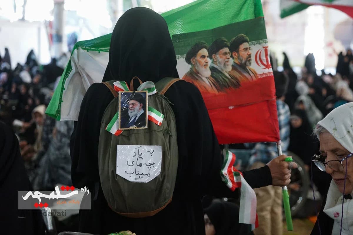 نماز عید قربان در دانشگاه تهران برگزار شد +تصاویر — تصویر 5