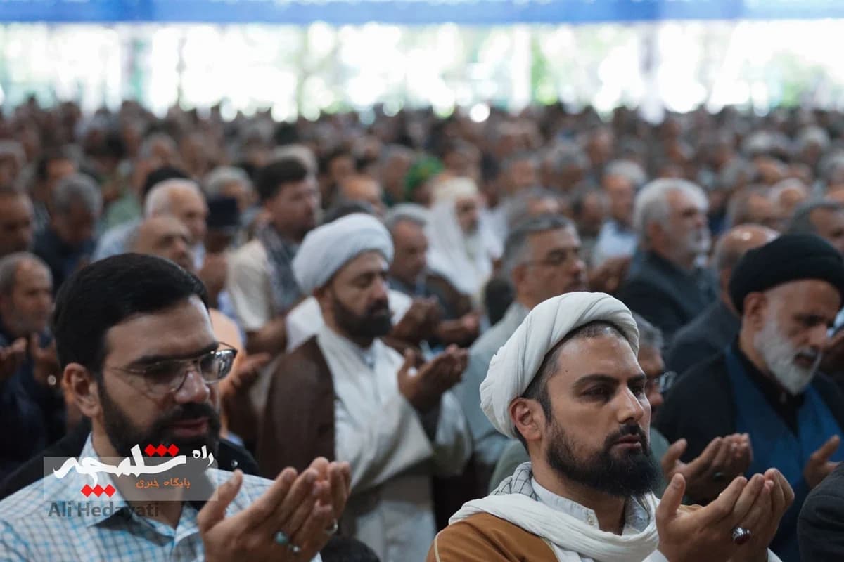 نماز عید قربان در دانشگاه تهران برگزار شد +تصاویر — تصویر 28