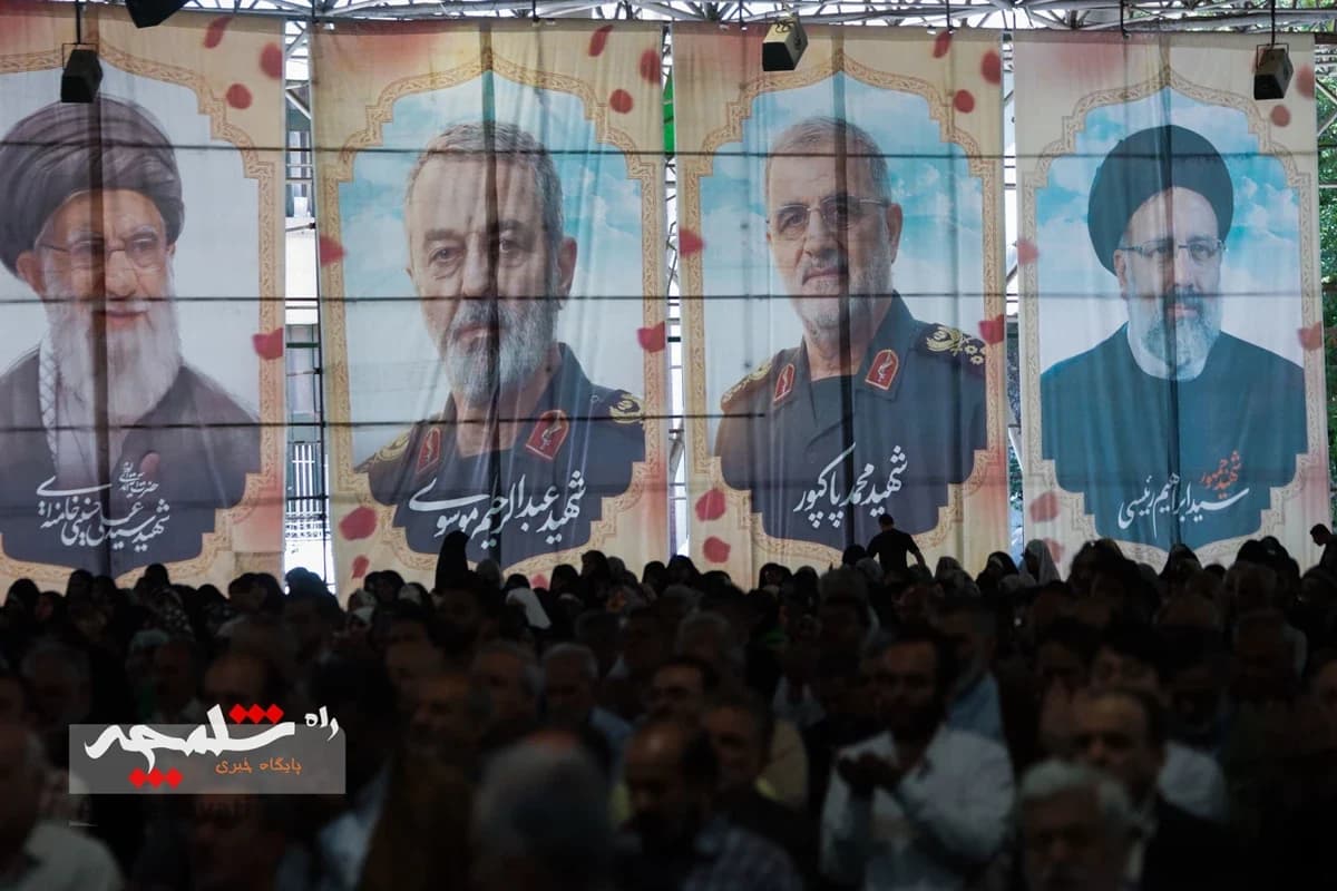 نماز عید قربان در دانشگاه تهران برگزار شد +تصاویر — تصویر 30