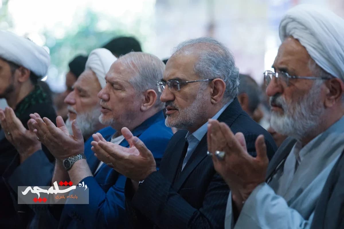 نماز عید قربان در دانشگاه تهران برگزار شد +تصاویر — تصویر 38