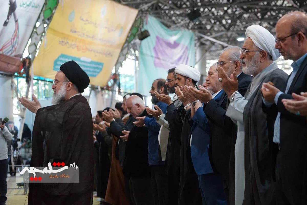 نماز عید قربان در دانشگاه تهران برگزار شد +تصاویر — تصویر 37
