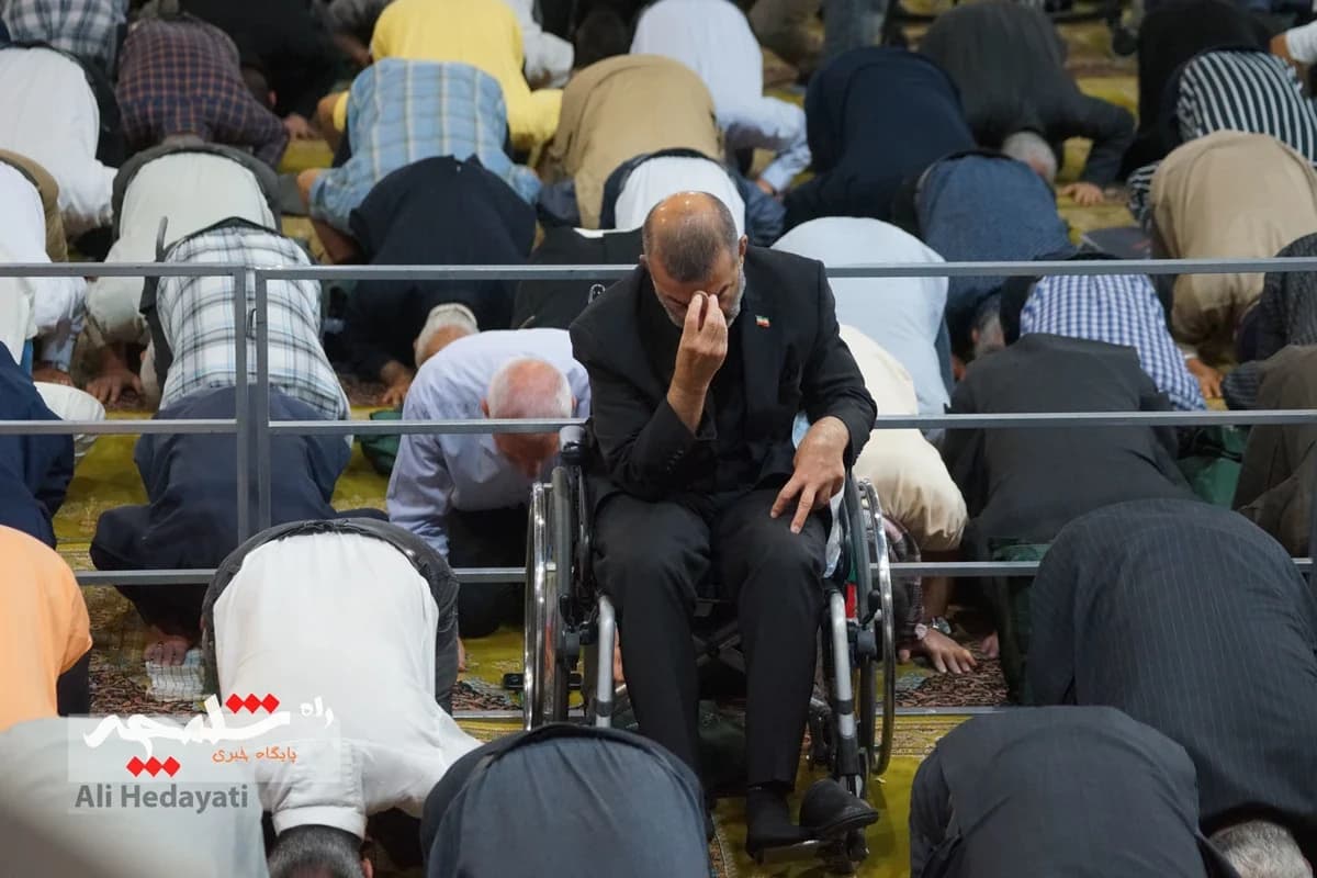 نماز عید قربان در دانشگاه تهران برگزار شد +تصاویر — تصویر 45