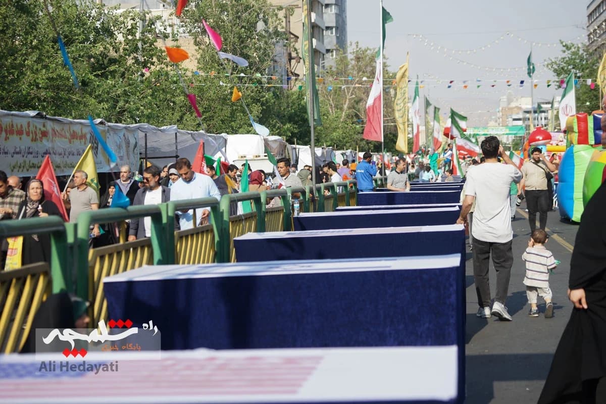مهمانی 10 کیلومتری تهرانیها در روز عید غدیر +تصاویر — تصویر 2
