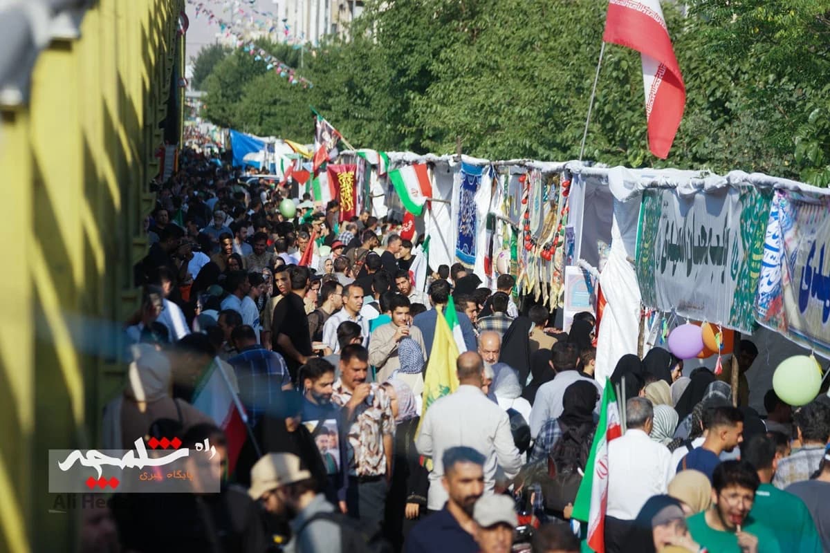 مهمانی 10 کیلومتری تهرانیها در روز عید غدیر +تصاویر — تصویر 21