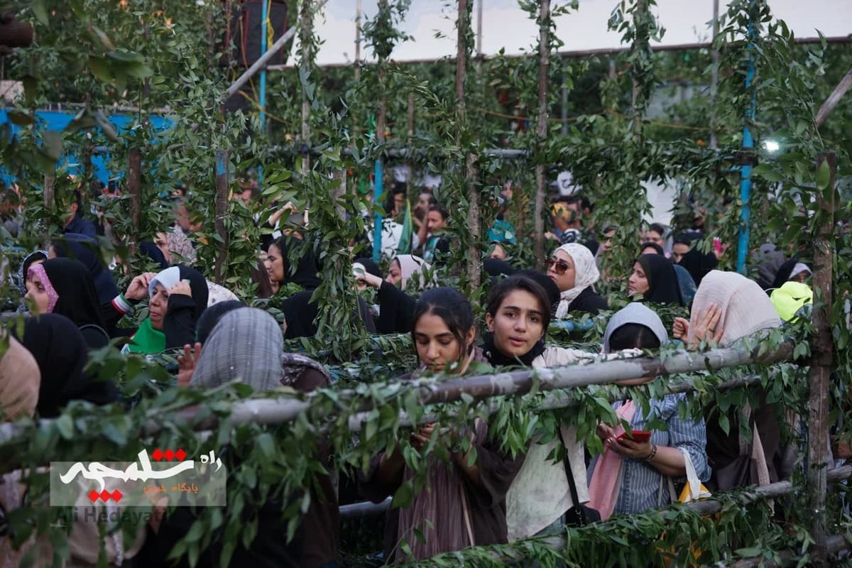 مهمانی 10 کیلومتری تهرانیها در روز عید غدیر +تصاویر — تصویر 62
