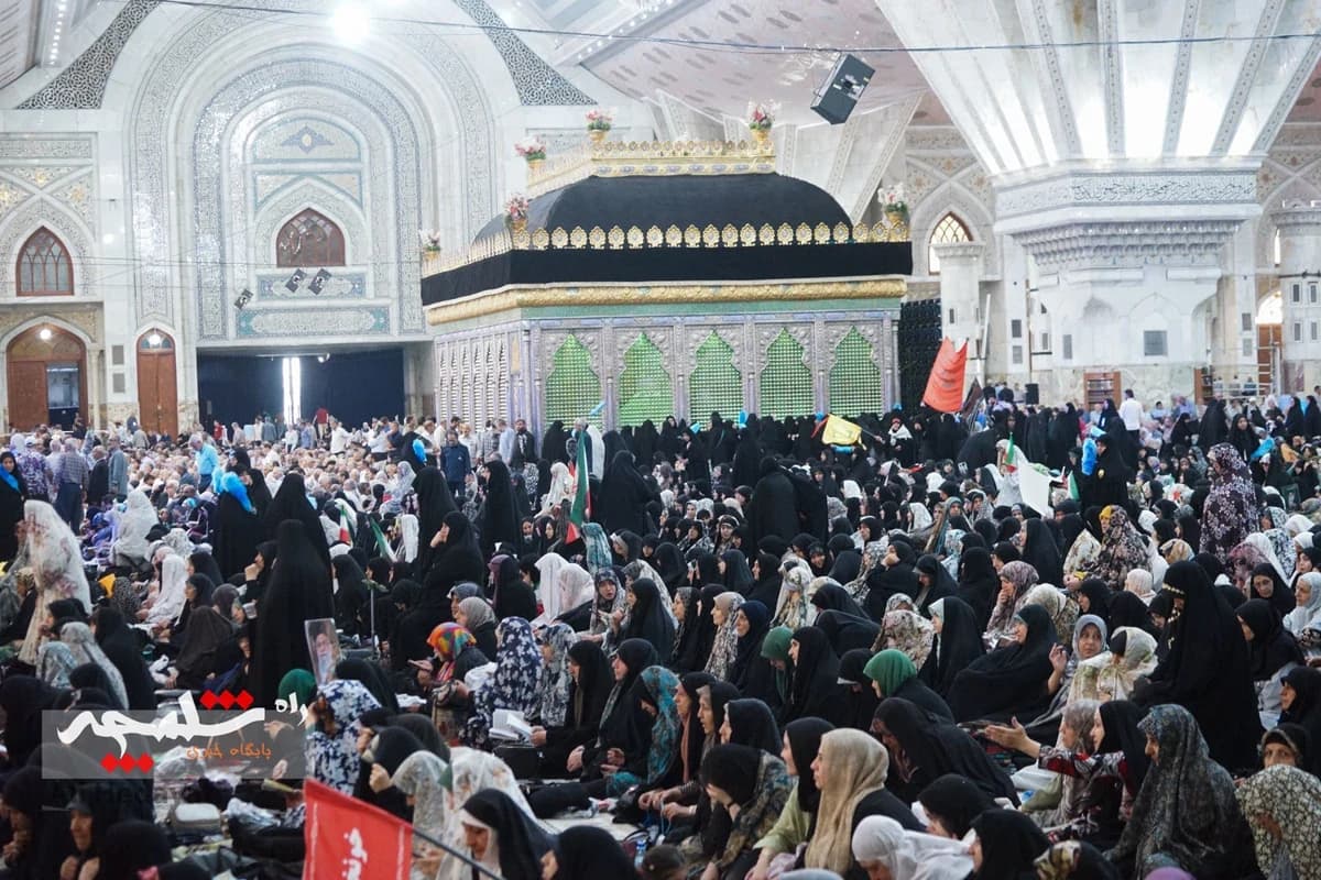 نماز جمعه این هفته تهران در حرم امام خمینی(ره) برگزار شد +تصاویر — تصویر 29