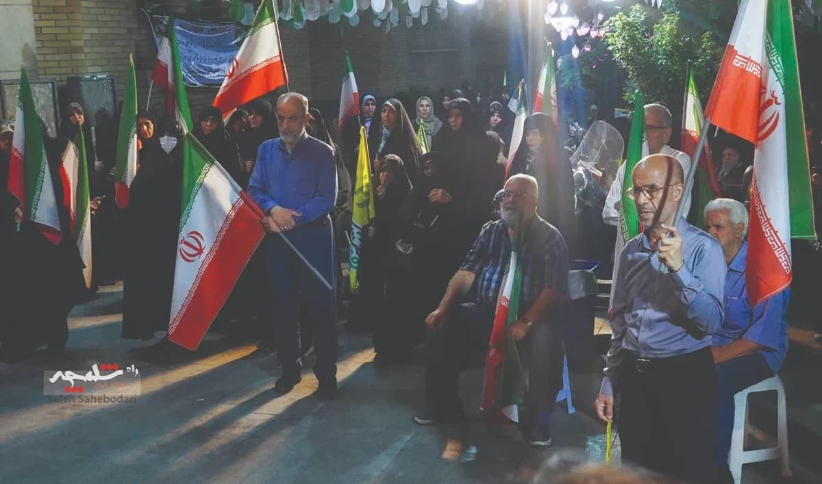 موج نود و نهمین حماسه در محله شهید عراقی تهران +تصاویر — تصویر 8