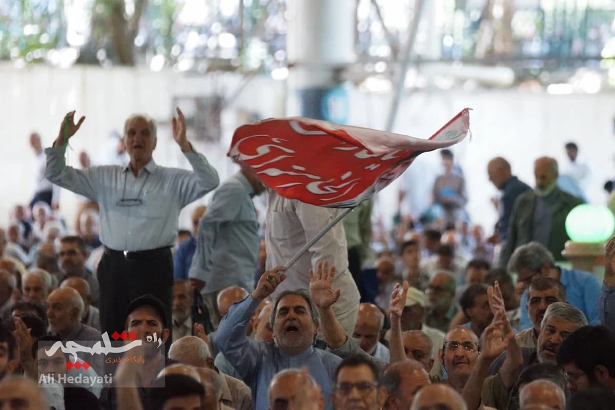 نماز جمعه تهران برگزار شد +تصاویر — تصویر 23