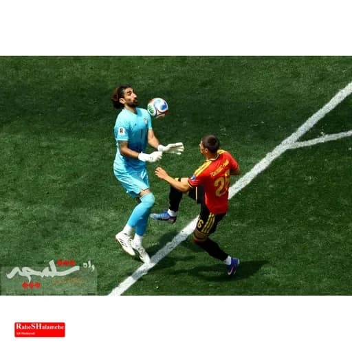 تصاویر بازی ایران و بلژیک — تصویر 33
