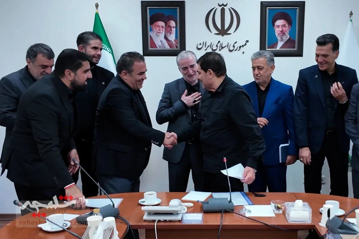 دیدار مخبر با جمعی از نمایندگان اصناف، اتحادیه ها و بازاریان تهران +تصاویر — تصویر 4