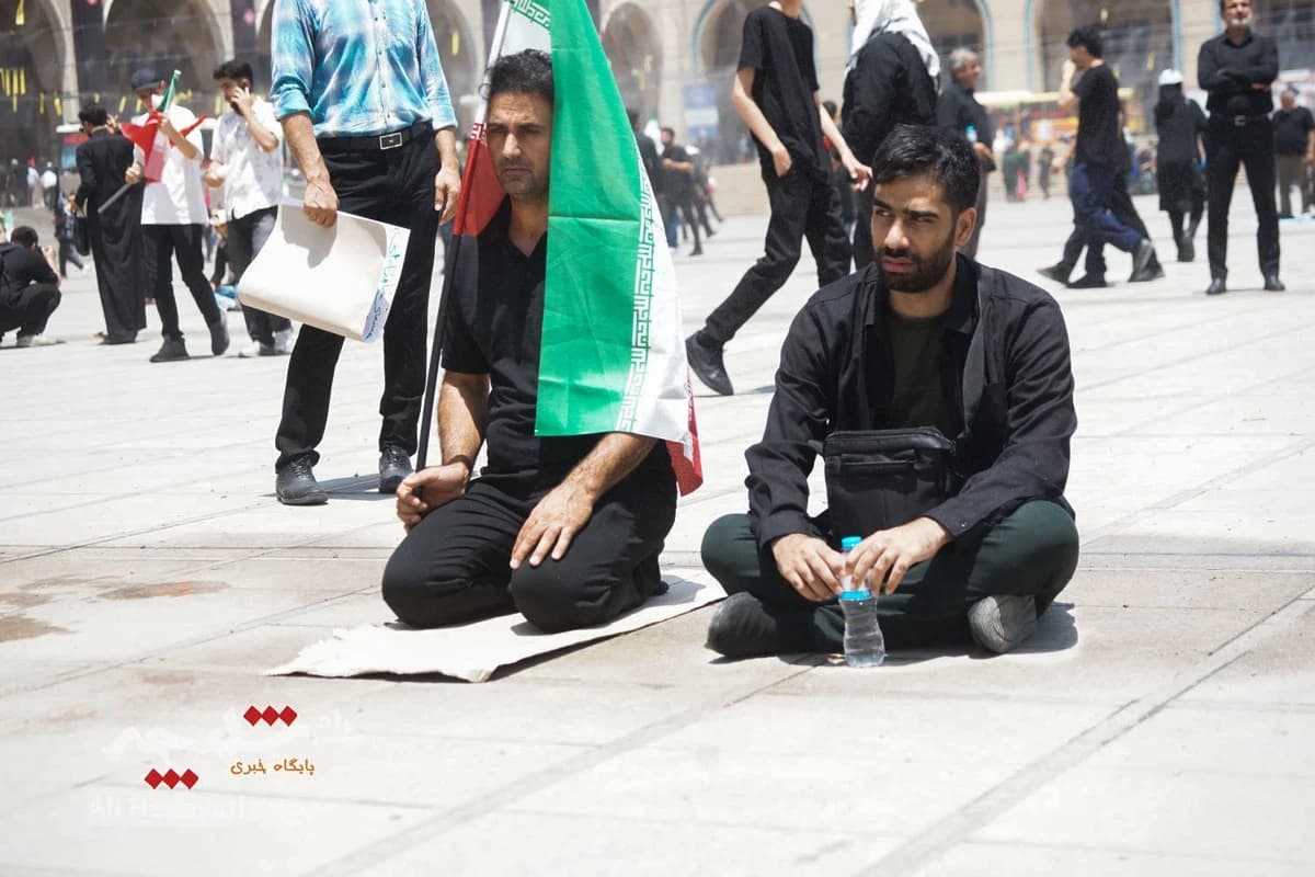 خروش عاشقان خامنهای شهید در مصلای امام خمینی(ره) در مصلی تهران — تصویر 7