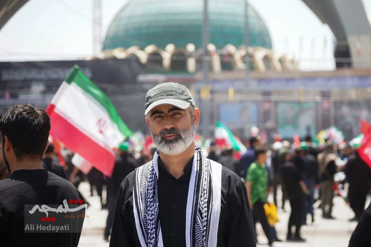 خروش عاشقان خامنهای شهید در مصلای امام خمینی(ره) در مصلی تهران — تصویر 18