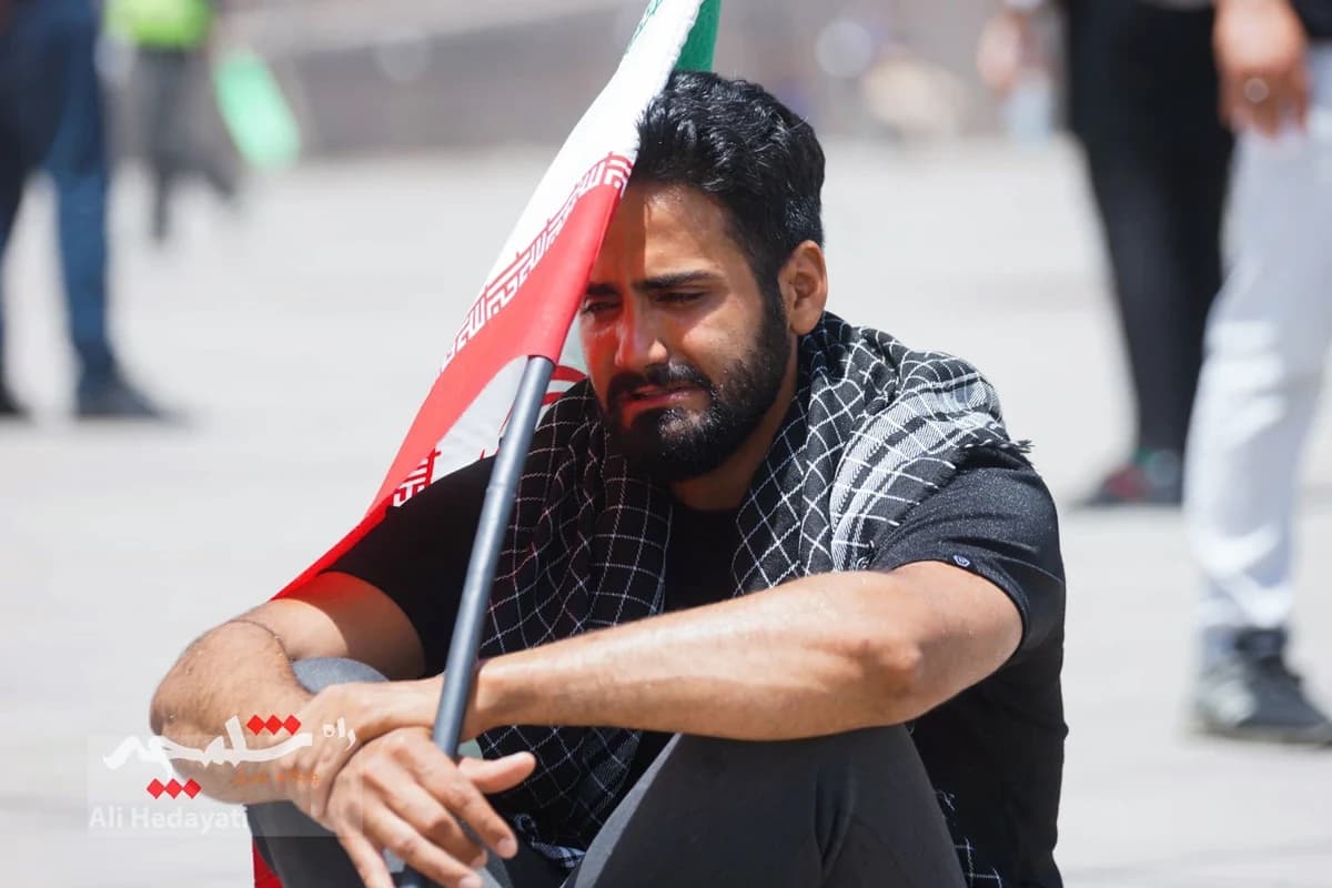 خروش عاشقان خامنهای شهید در مصلای امام خمینی(ره) در مصلی تهران — تصویر 21