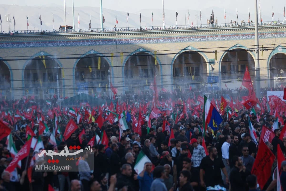 پایان وداع با شکوه با آقای شهید ایران +تصاویر — تصویر 2