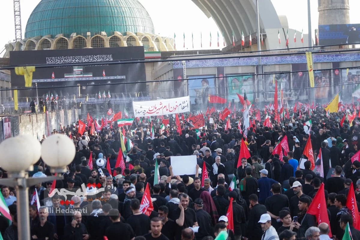 پایان وداع با شکوه با آقای شهید ایران +تصاویر — تصویر 7