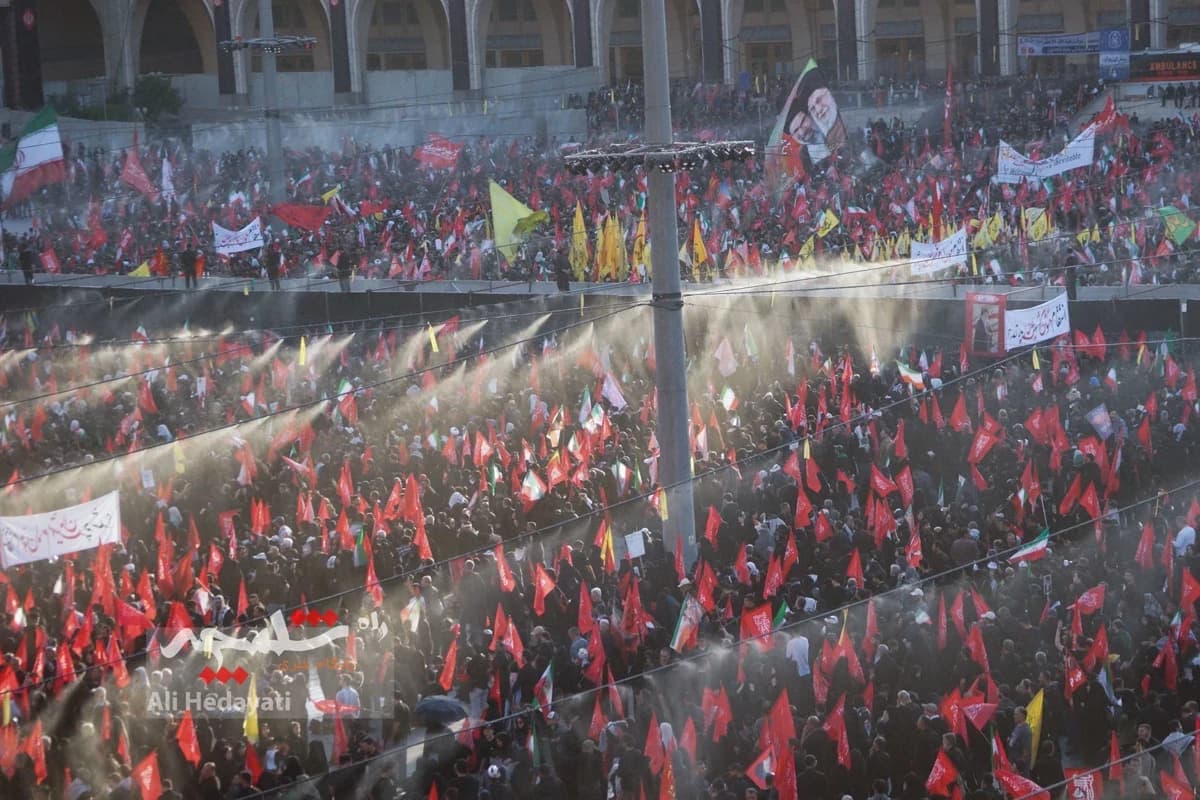 پایان وداع با شکوه با آقای شهید ایران +تصاویر — تصویر 19