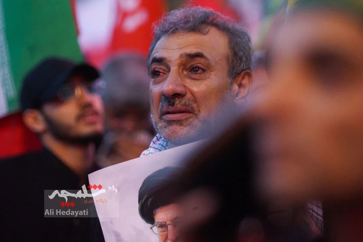 پایان وداع با شکوه با آقای شهید ایران +تصاویر — تصویر 40