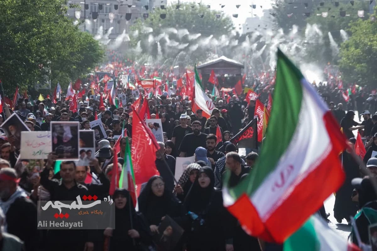 بزرگترین تشییع تاریخی جهانی در تهران +تصاویر — تصویر 17