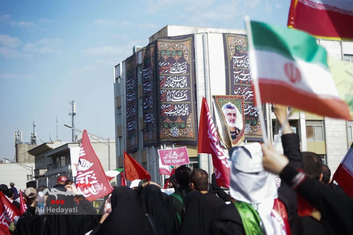 بزرگترین تشییع تاریخی جهانی در تهران +تصاویر — تصویر 21