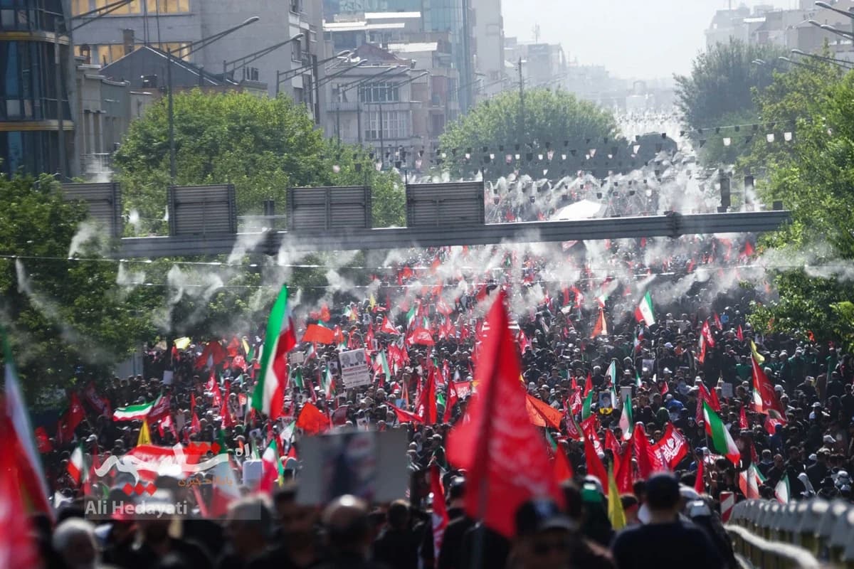 بزرگترین تشییع تاریخی جهانی در تهران +تصاویر — تصویر 20