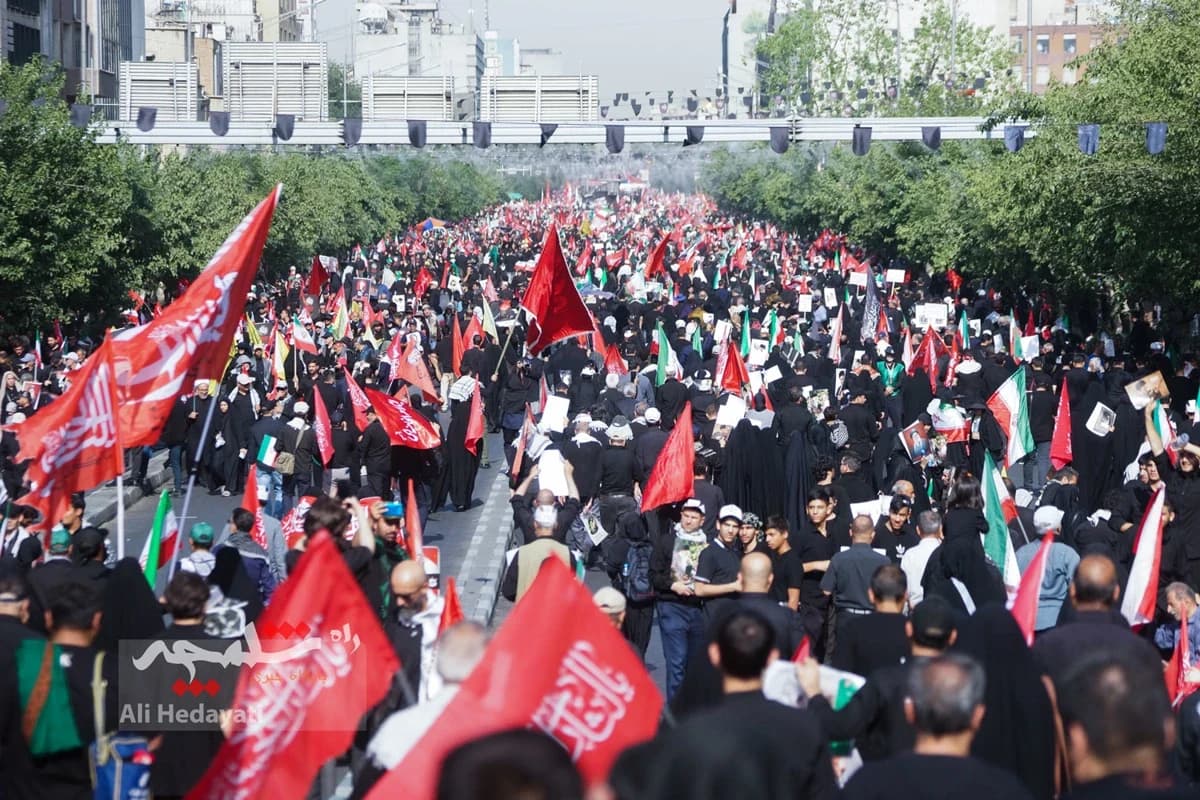 بزرگترین تشییع تاریخی جهانی در تهران +تصاویر — تصویر 22