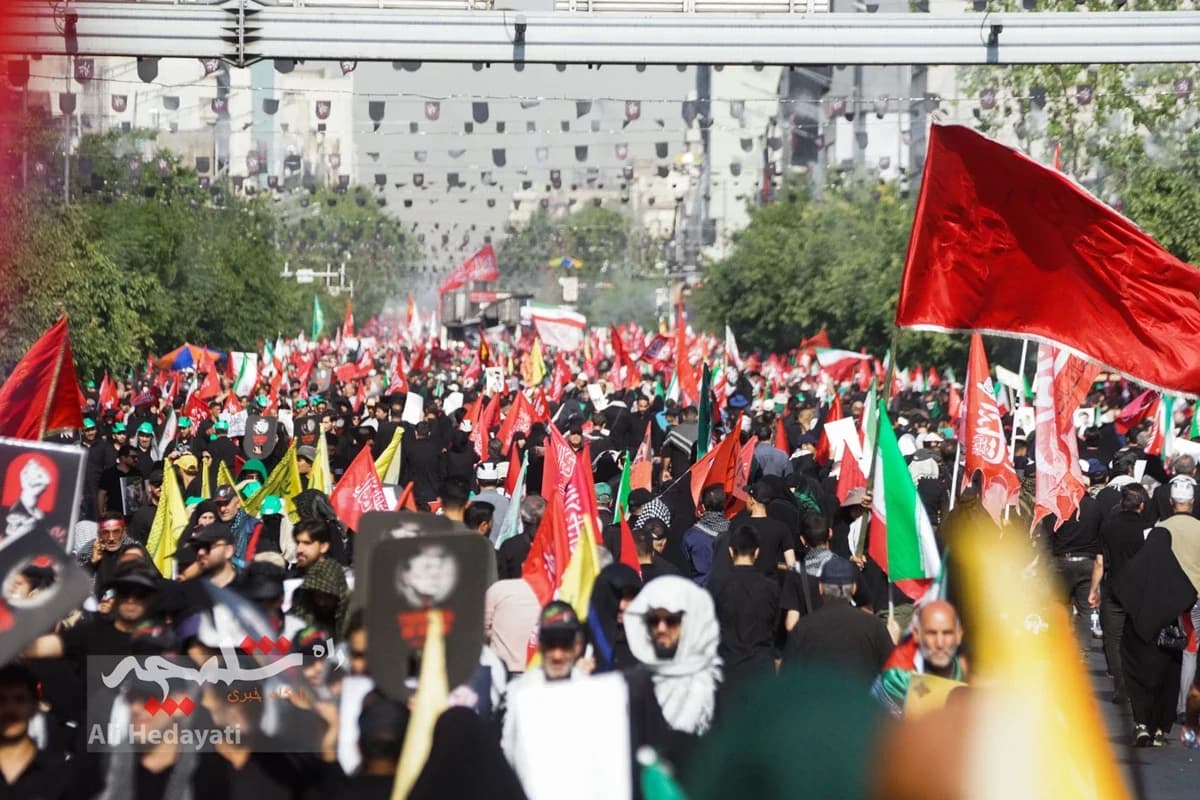 بزرگترین تشییع تاریخی جهانی در تهران +تصاویر — تصویر 24