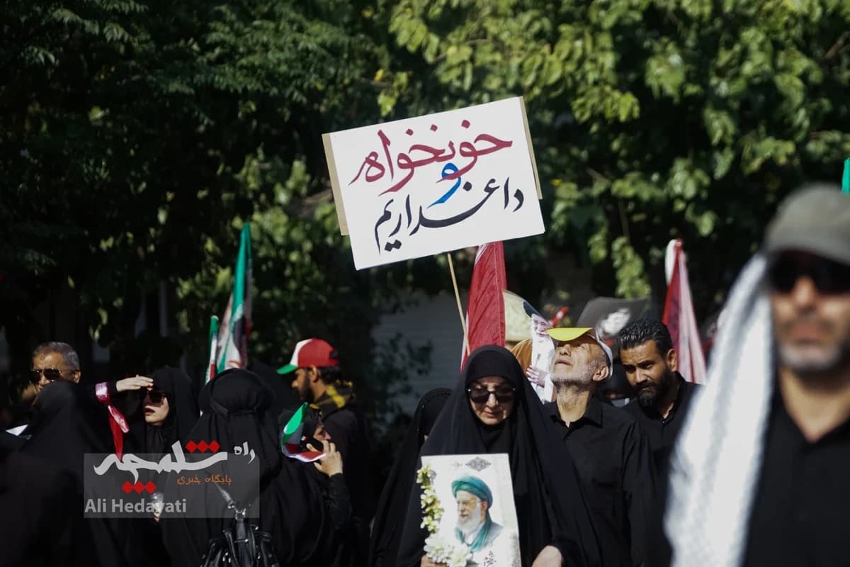 بزرگترین تشییع تاریخی جهانی در تهران +تصاویر — تصویر 25